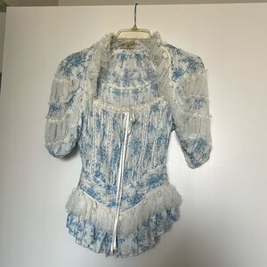 Fillyboo Blouse XS NWOT